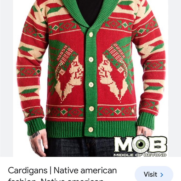 MOB Aztec Sweater - Picture 7 of 8